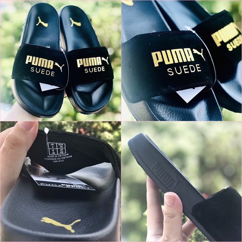 Dép puma da lộn