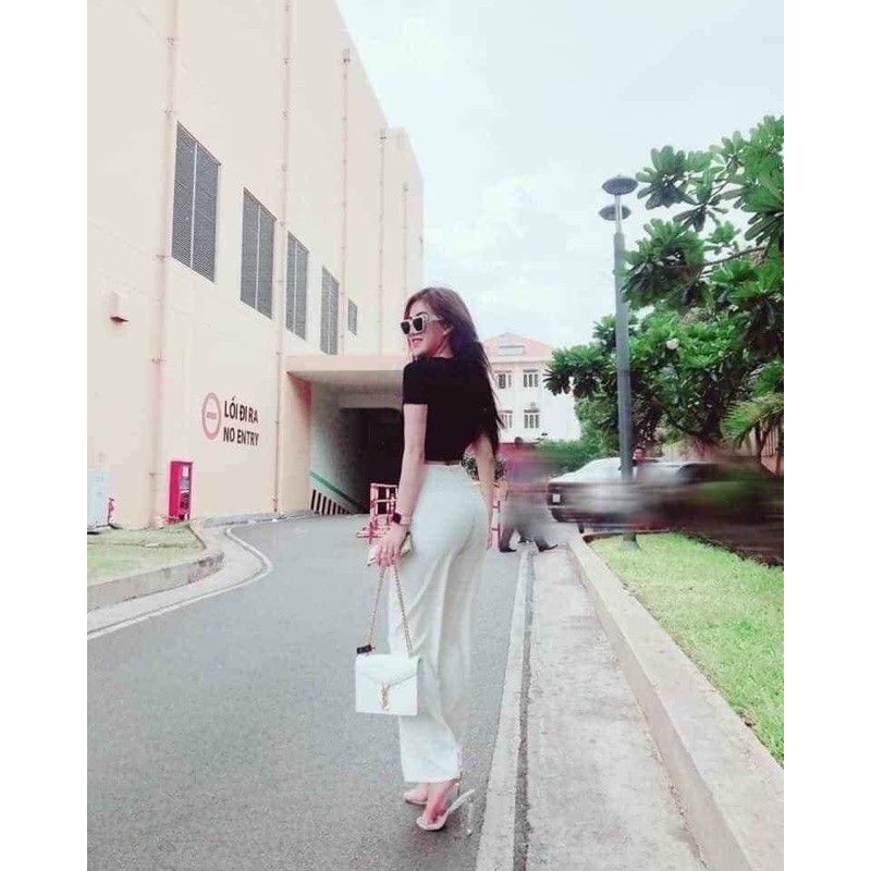 (Hàng loại 1) Quần ống rộng culottes xuông dài 100cm chất vải mềm mịn