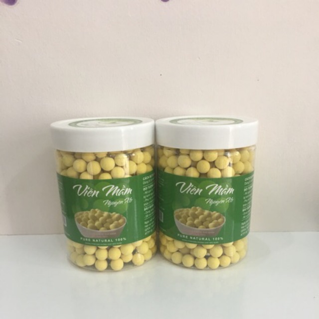 1kg viêm mầm đậu nành nguyên xơ (viên vàng) có ATTP