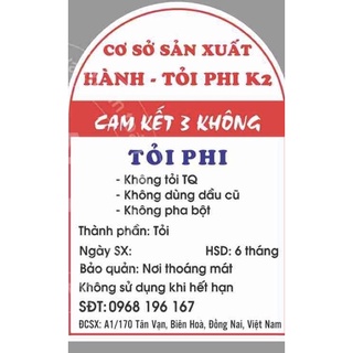 TỎI PHI K2