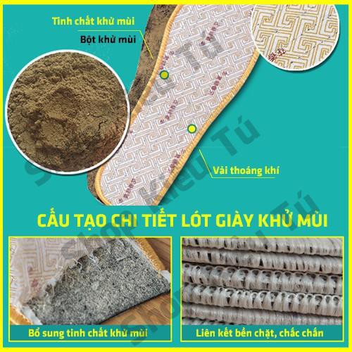 Lót Giày Khử Mùi Mồ Hôi, Thoáng Khí, Khử Mùi 4 Mùa Xuân Hè Thu Đông Giá Rẻ Shop Kiều Tú