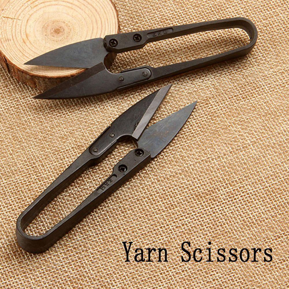 [COD] Kéo Cắt Len Hình Chữ U Bằng Carbon Cầm Tay Cho Thợ May