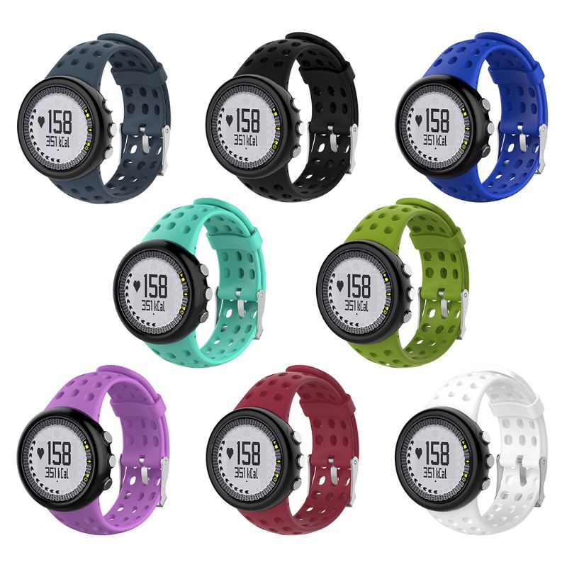 Dây Đeo Đồng Hồ Bằng Silicone Chống Mồ Hôi Cho Quest M1 M2 M4 M5 Series