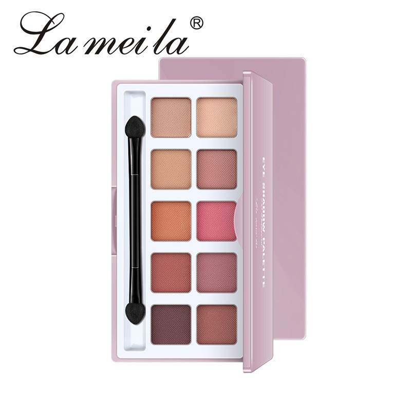 Bảng phấn mắt 10 màu Lameila 5020 Eye Shadow Palette