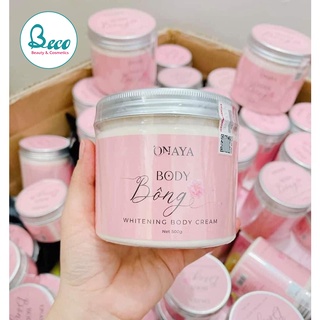 Kem body bông, kem bông onaya dưỡng trắng da