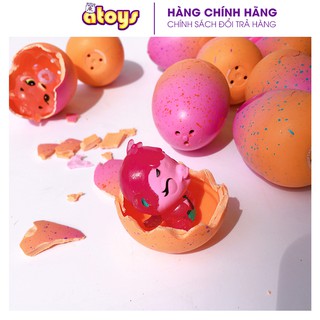 Đồ chơi trứng Hatchimals thú phát sáng phiên bản mùa 4 (màu cam hồng) dành cho bé