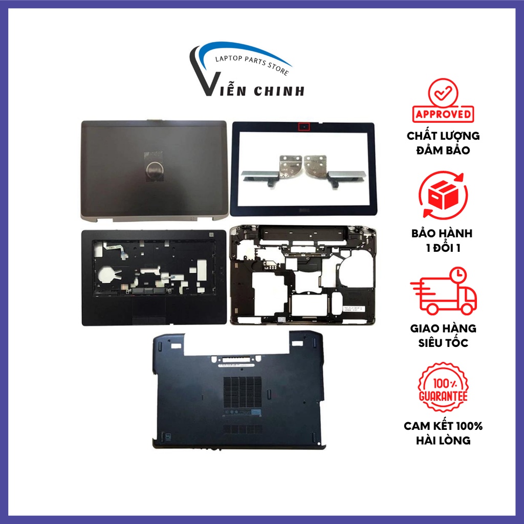 Vỏ laptop Dell latitude E6420 - Vỏ nhập khẩu đẹp zin - Vỏ A capo laptop Dell E6420