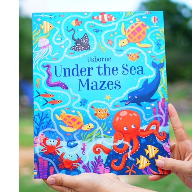 Sách khám phá mê cung Under The Sea Mazes