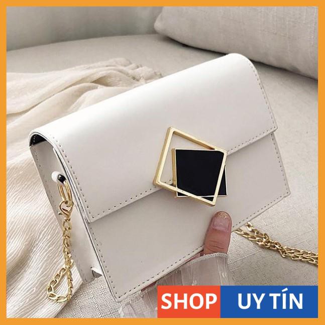 Túi xách nữ khóa xéo thời trang túi đeo chéo HADAS TXKXEO hàng đẹp, hình thật