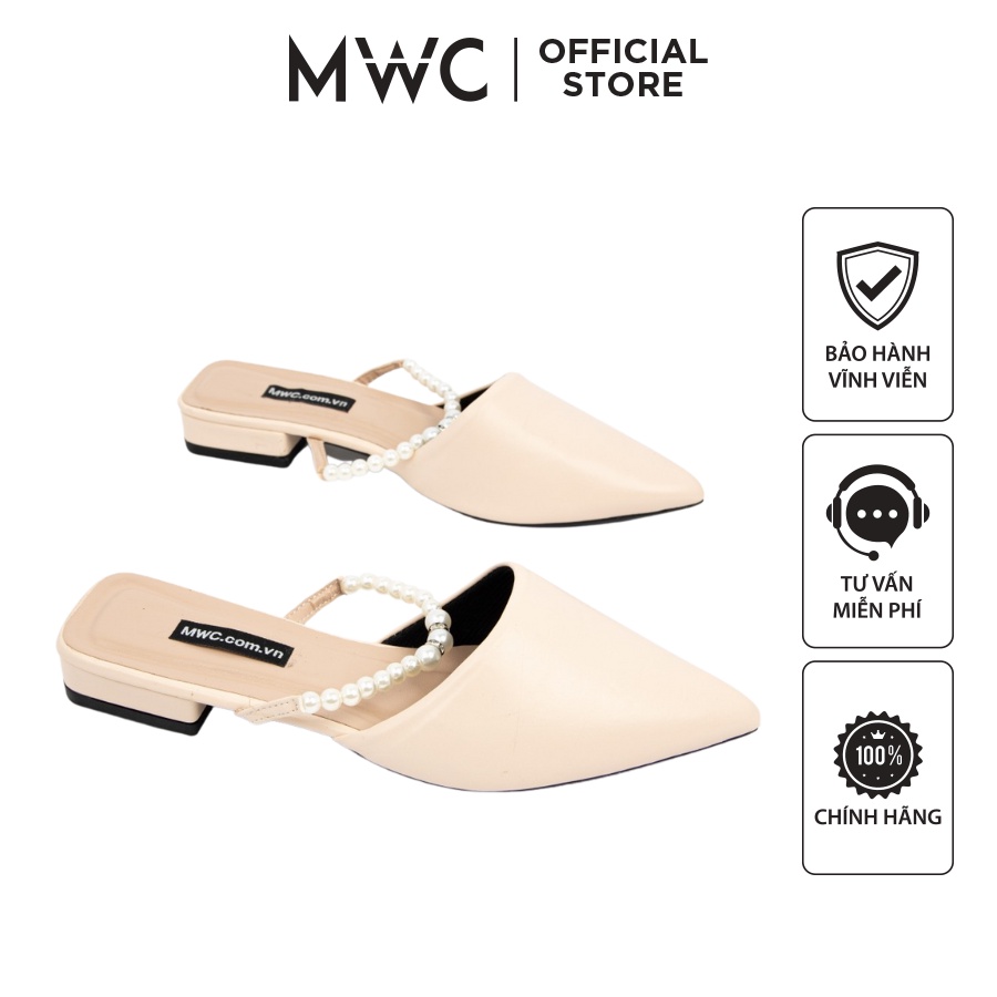 Sục MWC 3346 - Sục Nữ Đế Bệt Quai Ngang Đính Hạt Siêu Sang