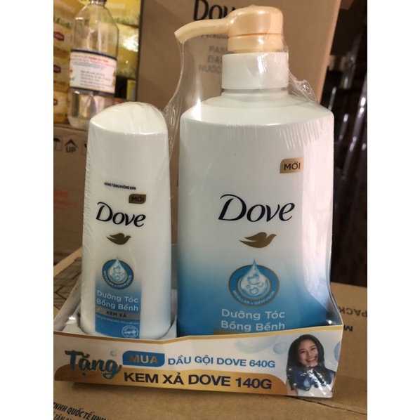 Dầu gội và dầu xả dove phục hồi hư tổn 620g tặng sữa tắm 200g/ tặng khăn / tặng xã tùy theo mỗi đợt công ty khuyến mãi