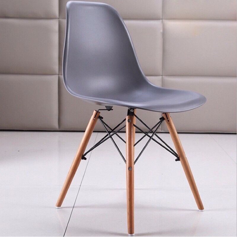 Ghế làm việc EAMES chân gỗ sồi dành cho phòng ăn phòng khách