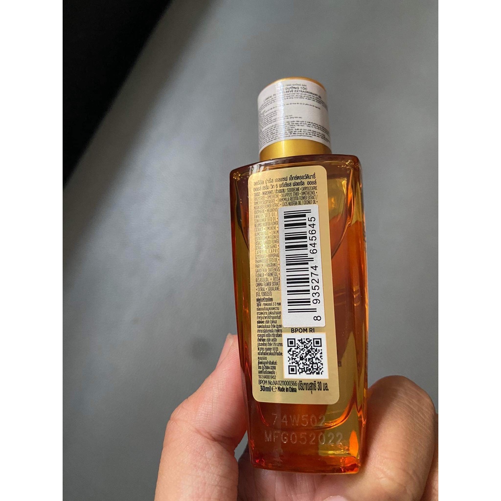 Dầu dưỡng chiết xuất tinh dầu hoa tự nhiên L'Oreal Paris Elseve Extraordinary Oil 30ml