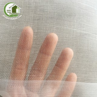 [ 1 mét ] Lưới mùng trắng chặn côn trùng chống muỗi - lưới bảo vệ cây trồng - khổ 1,15m