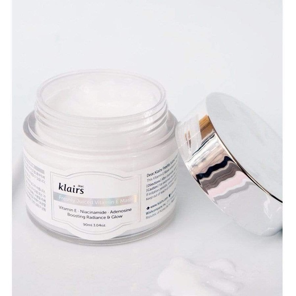 Mặt nạ ngủ dưỡng da Klairs Freshly Juiced Vitamin E Mask 90ml ( hàng chính hãng, có tem phụ )