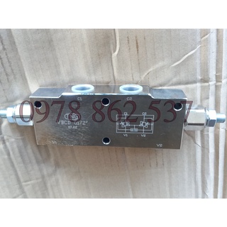 Van cân bằng 2 đầu thuỷ lực vbcd-120 ren 21