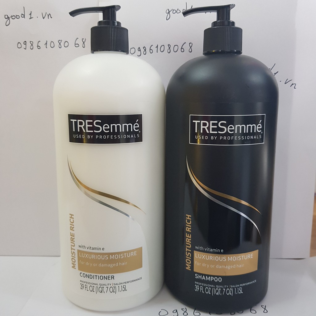 Bộ dầu gội Tresemme 1.15l USA