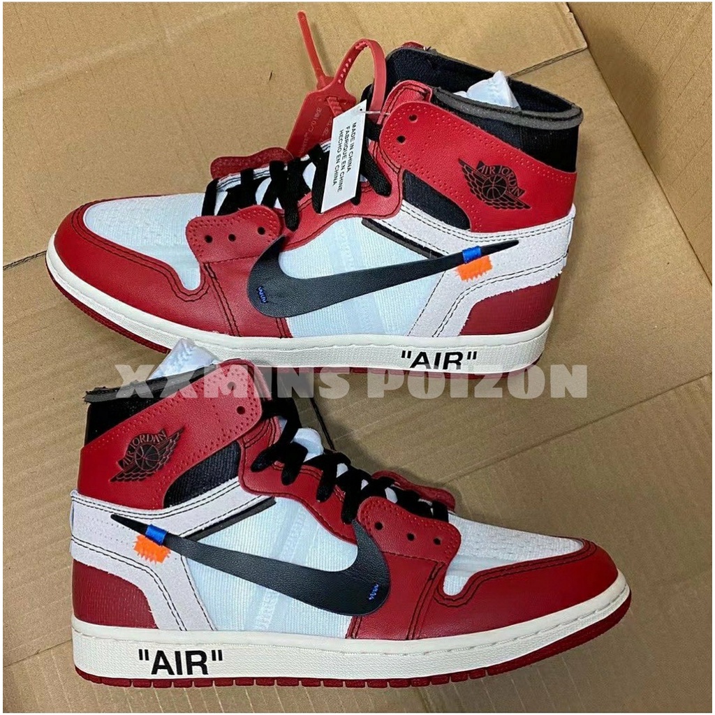 Giày Air Jordan 1 x Off-White "Chicago" (Best Quality)