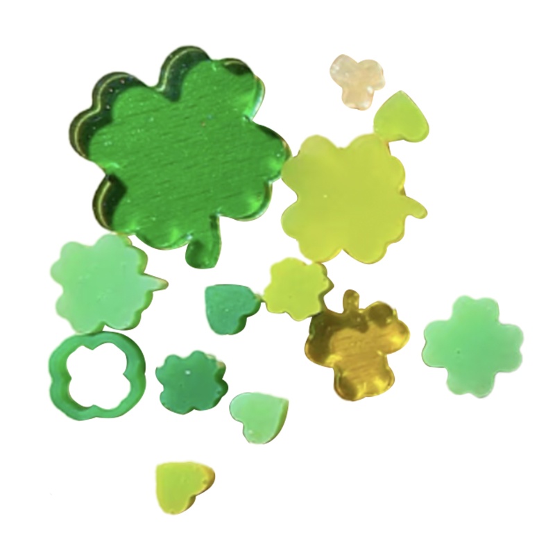 Khuôn Silicone Làm Cát Chảy Hình Trái Tim Xinh Xắn