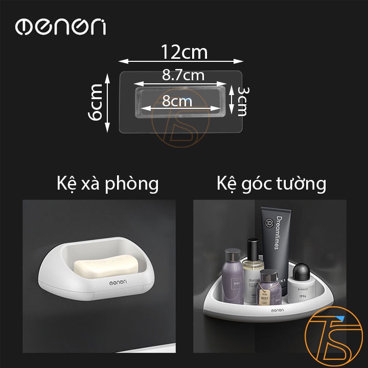 Miếng Keo Dán Kệ Nhả Kem Oenon Dòng 1 Cốc, 2 Cốc, 3,4 Cốc - Phụ Kiện Keo Kệ Đa Năng Siêu Dính