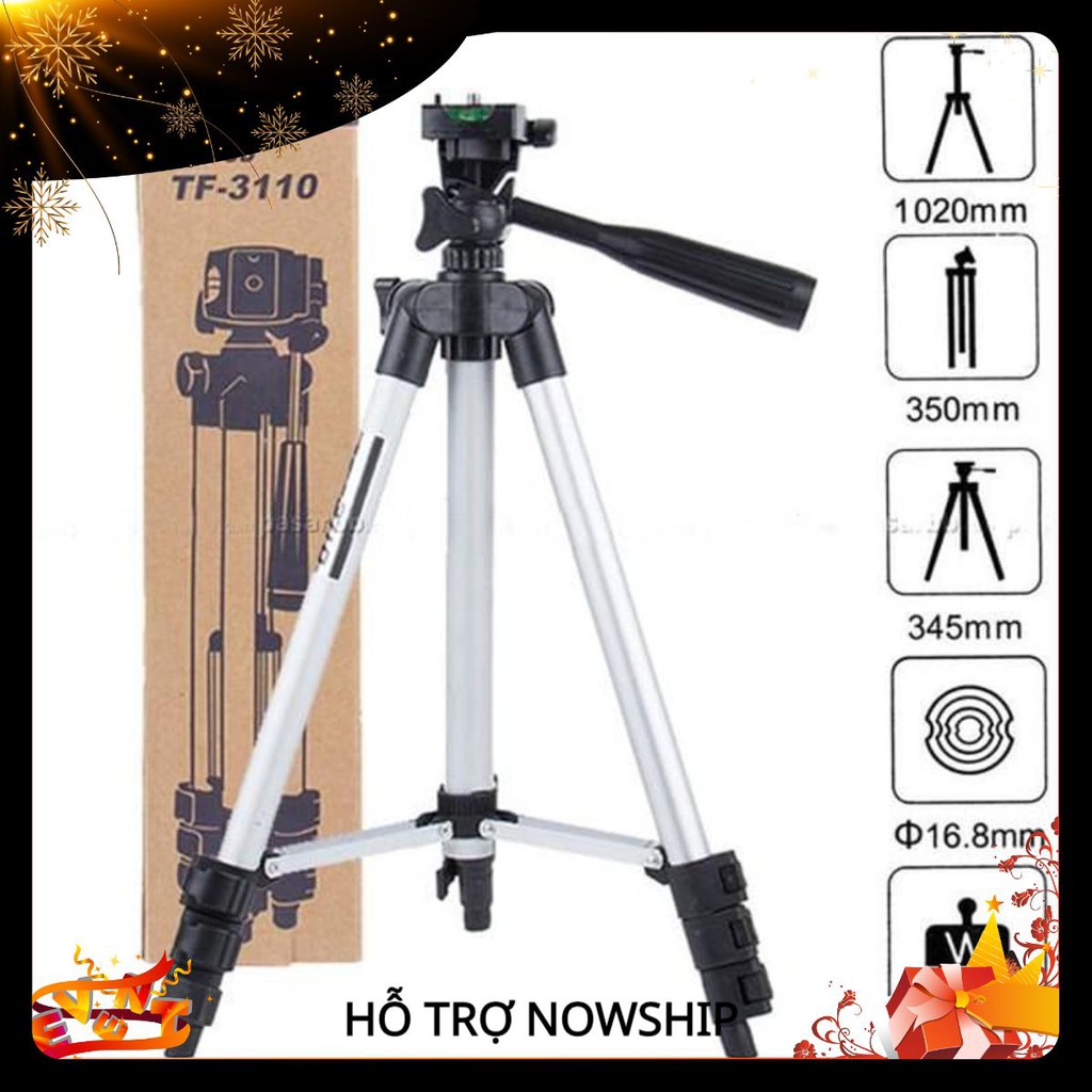 Gậy Tripod 3110 Chụp Ảnh Tự Sướng 3 Chân Đa Năng – Tripod 3110 – Chụp Hình Selfie - Quay video