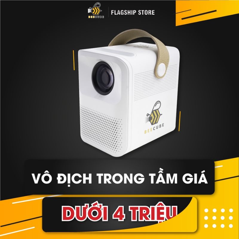 Máy Chiếu Mini BeeCube X2 MAX - FULL HD 1080 - tặng màn chiếu và bàn phím