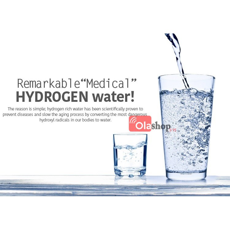 Bình nước Hydrogen nước ion kiềm