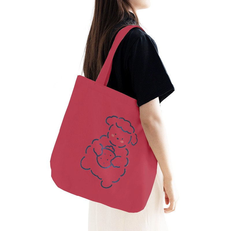 TúI Vải Tote Bag XinhStore Đeo Vai Họa Tiết Thú Bông