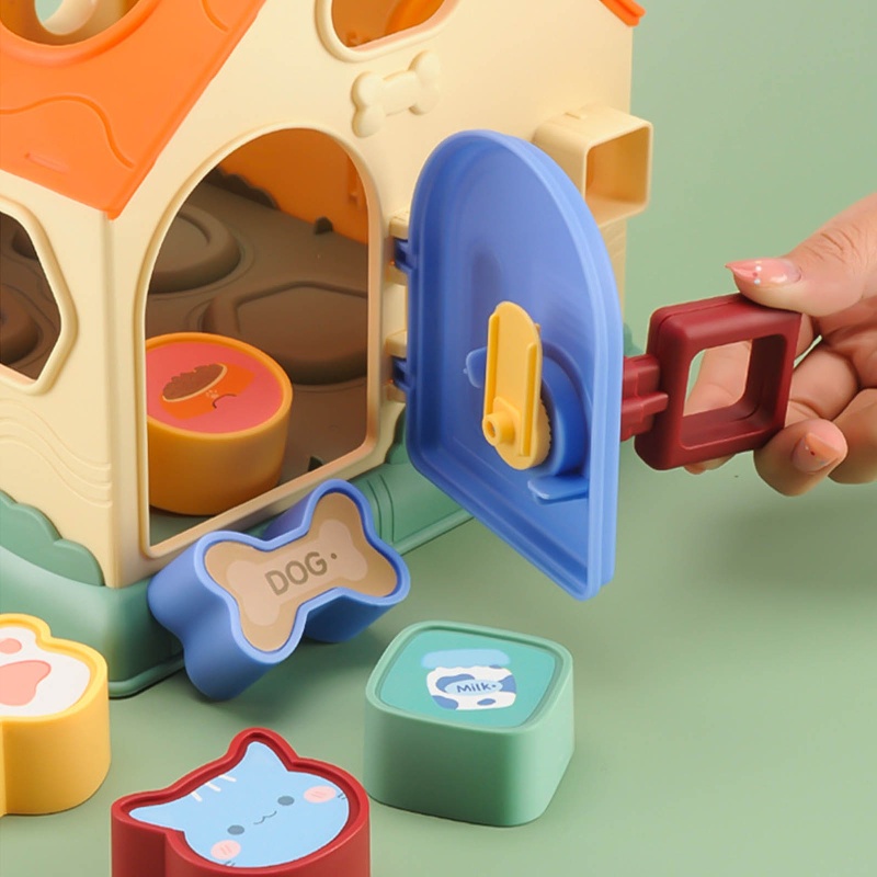 Bộ Đồ Chơi Khối Nhà Theo Phương Pháp Montessori