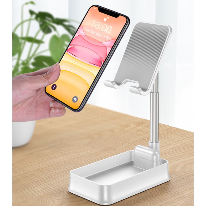 Giá đỡ điện thoại smatphone hợp kim nhôm nguyên khối | BigBuy360 - bigbuy360.vn