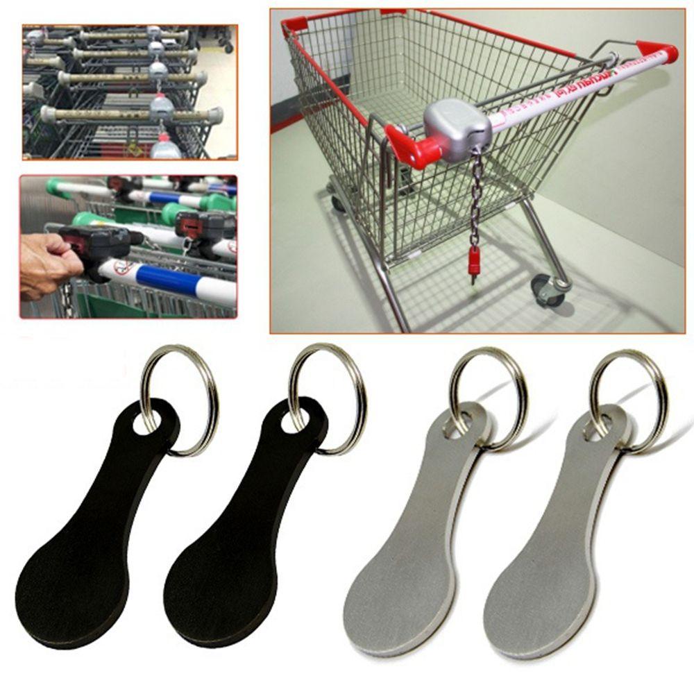 DARNELL Móc Khóa Xe Đẩy Mua Sắm Đa Năng Bằng Hợp Kim Nhôm