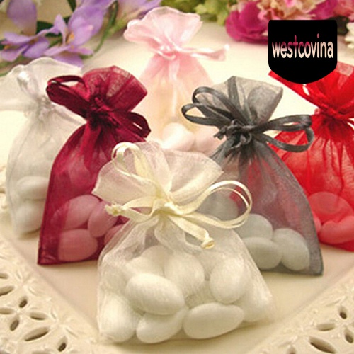 [Hot]☀ Bộ 50 Túi Rút Mini Đựng Trang Sức / Kẹo Cưới