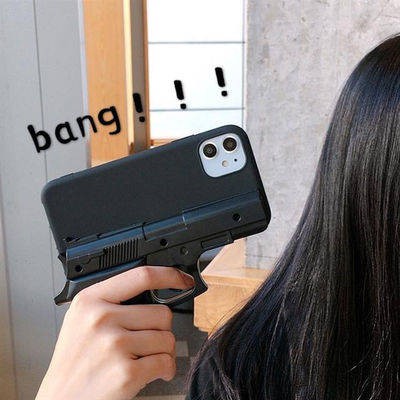 Hộp đựng điện thoại di động loại súng lục đồ chơi vui nhộn trí thun ngắn tay | BigBuy360 - bigbuy360.vn