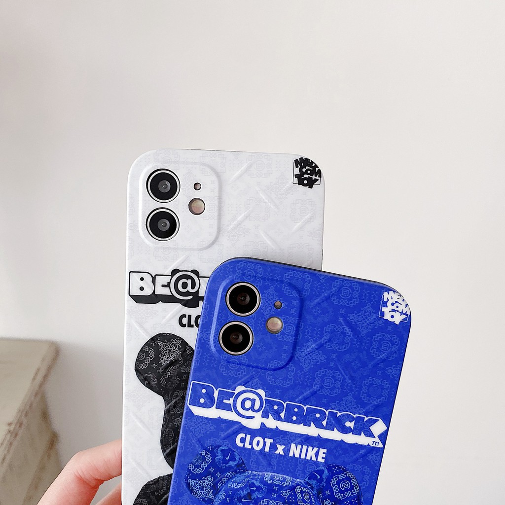 Ốp lưng iphone gấu popobe silicon dẻo mềm TPU cao cấp 7/7plus/8/8plus/x/xr/xs/11/12/pro/max/plus/pro/12promax/Xsmax