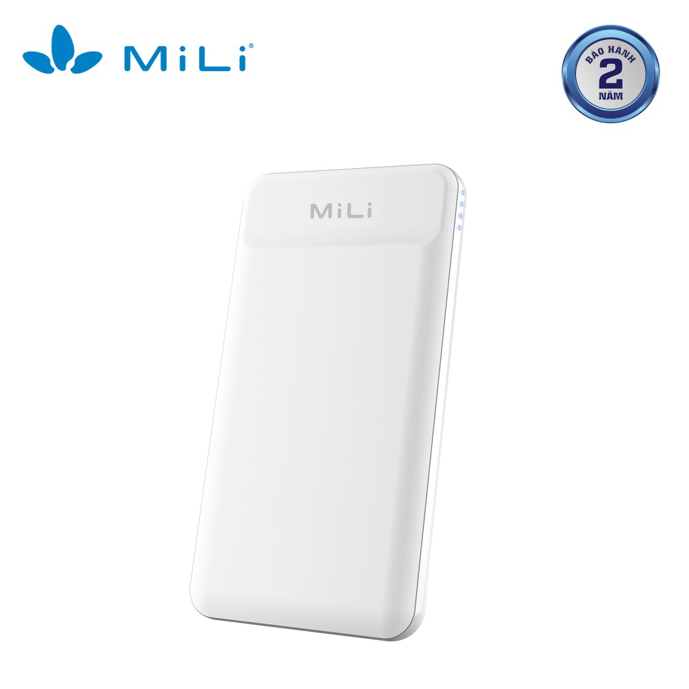 [Mã ELDTR70 giảm 5% đơn 150K] Sạc dự phòng MiLi Power shine II 10,000mAh/3.7V - HB-M90