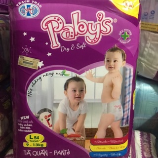 Combo 2 bịch tã quần trẻ em Paby’s L108 miếng