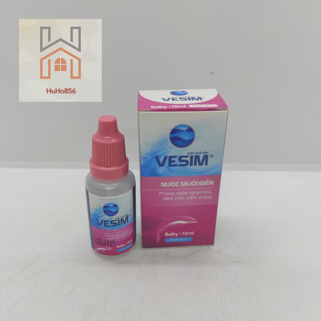 Nước muối biển Vesim baby 15ml