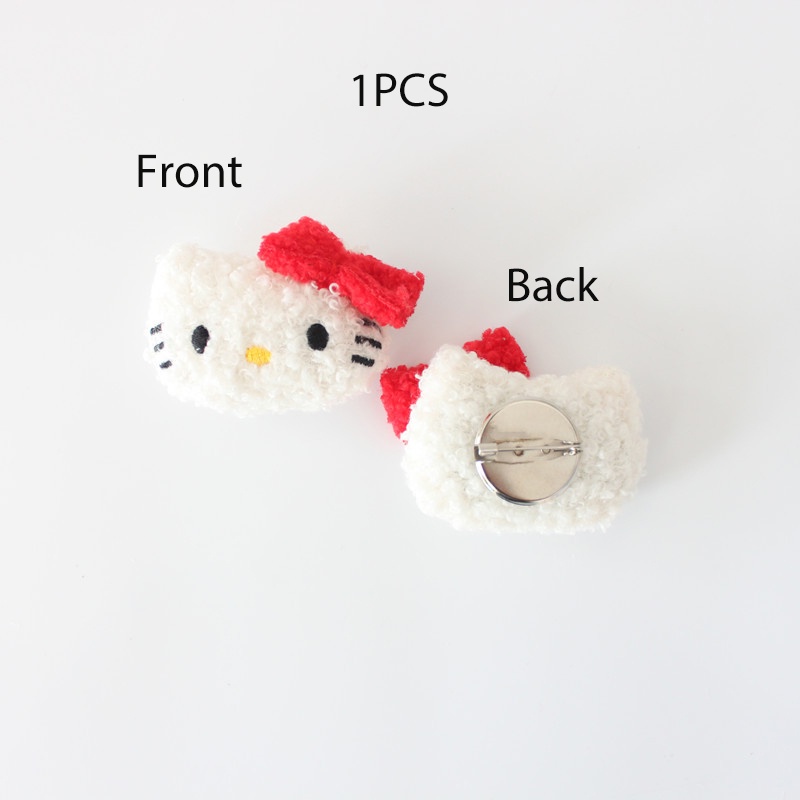 1 Trâm Cài Áo Hình Mèo Bông Thời Trang