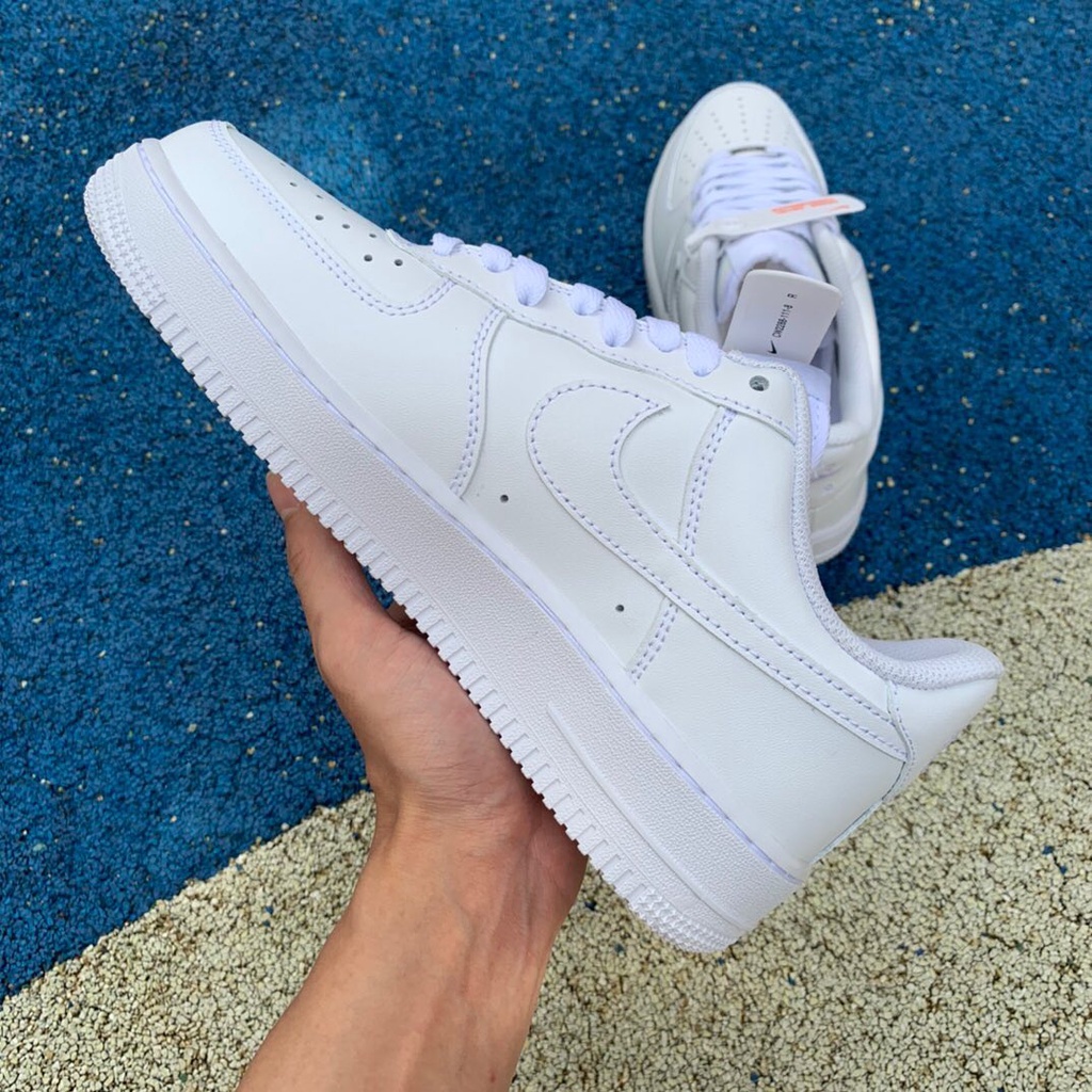 Giày Sneaker Nam Nữ Air Force 1 Trắng AF1 Cổ Thấp Da Xịn Thoáng Khí Full Box Bill | BigBuy360 - bigbuy360.vn