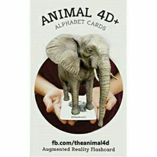 THẺ ANIMAL 4D THẺ ĐỘNG VẬT THỰC TẾ ẢO 4D