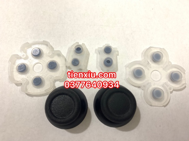 2 bộ cao su phím bấm tay cầm ps2 - ps3 -ps4
