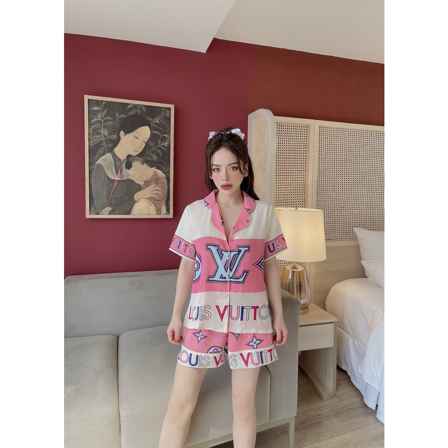 Bộ Đồ Ngủ Bizama Đùi Chất Vải Mango Mềm Mát Thấm Hút Mồ Hôi Tốt Hàng Cao Cấp Loại 1