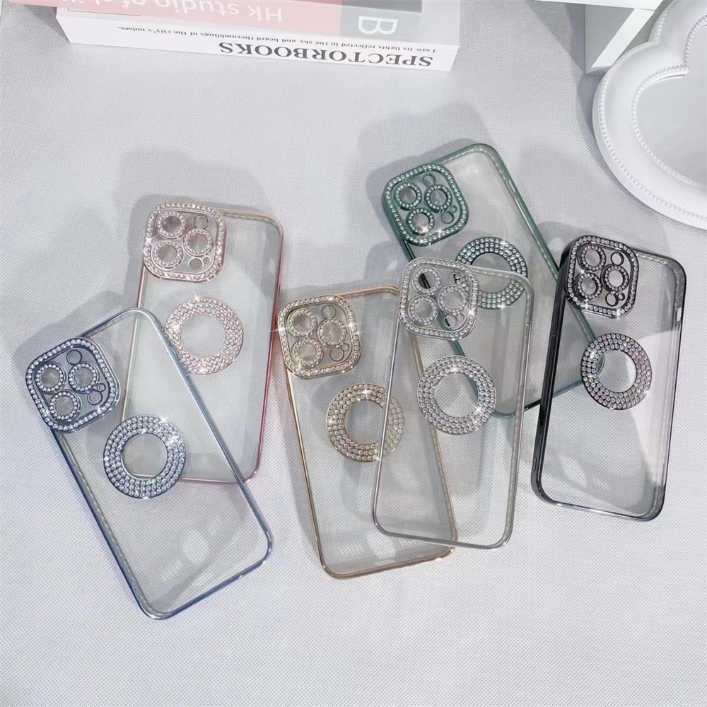 Ốp Điện Thoại Mềm Trong Suốt In LOGO Sang Trọng Cho iPhone 13 12 11 Pro Max 13 Pro 12 Pro Max