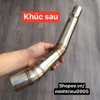 Cổ pô 2 khúc WINNER - SONIC - RAIDER - SATRIA - EXCITER ( không kèm lon leovince )
