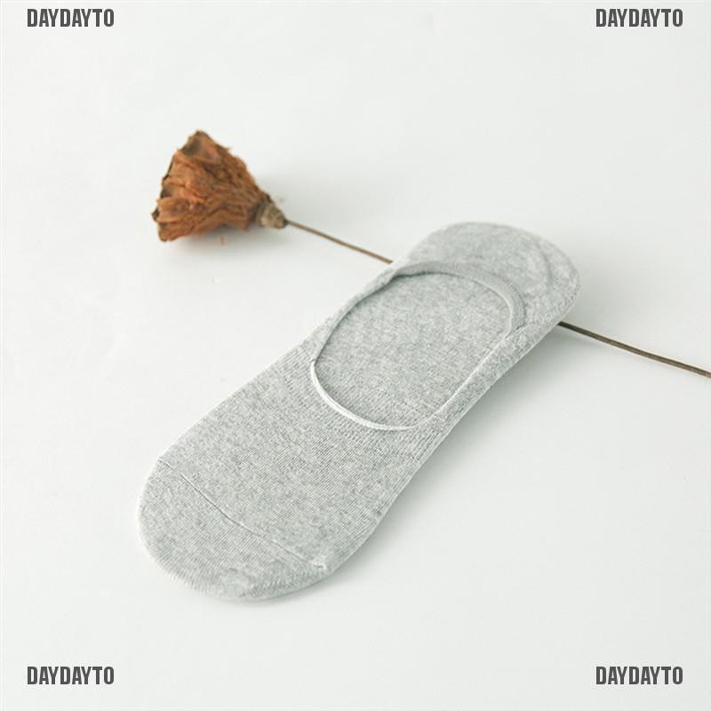 1 Đôi Tất Lười Cotton Cổ Thấp Mềm Mại Chống Trượt Cho Nam Nữ