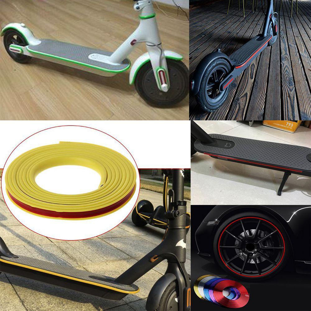 GOGOUP 1 Cuộn Dây Viền Bảo Vệ Lốp Xe Hơi Chống Trầy Chống Va Chạm Chống Ma Sát Cho Xiaomi Mijia