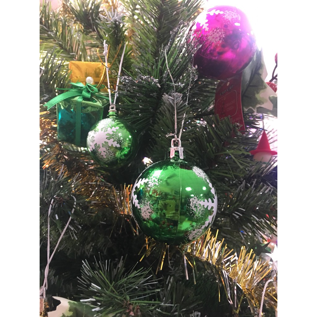 NOEL - BỊCH 6 TRÁI -  CHÂU TUYẾT TRANG TRÍ NOEL