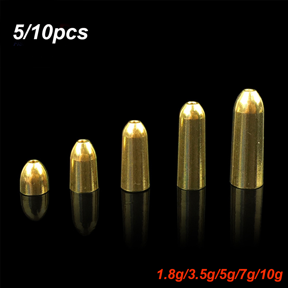 5/ 10 chì câu cá bằng đồng chất lượng cao