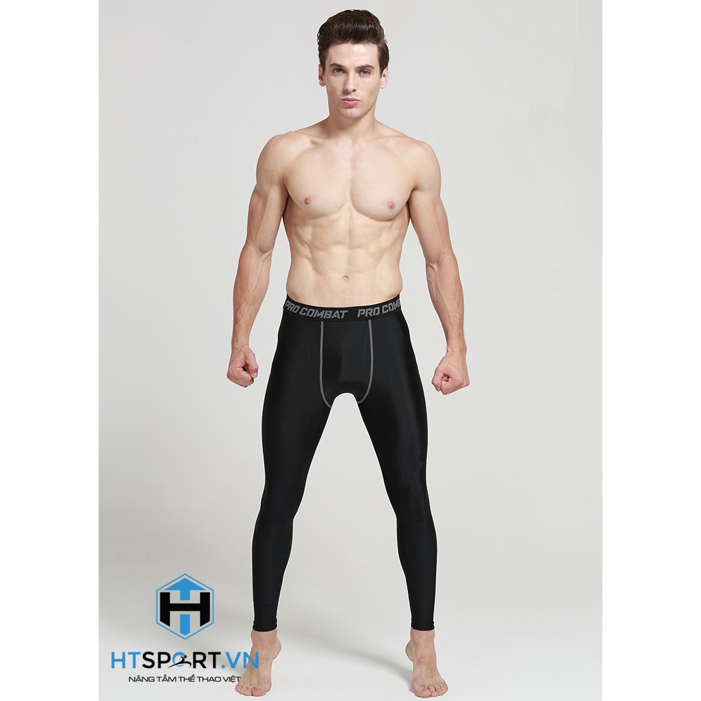 Quần Giữ Nhiệt Nam, Quần Body Pro Combat Dài LEGGING Jogger Tập Gym Bóng Rổ Đá Bóng Nam