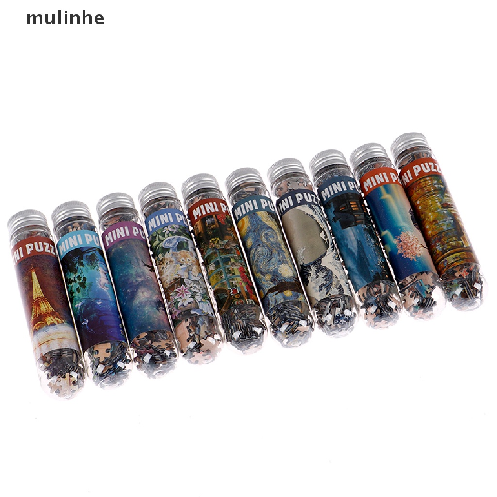 Mulinhe Bộ Đồ Chơi Xếp Hình 150 Mảnh Hình Tranh Sơn Dầu mini Cho Bé